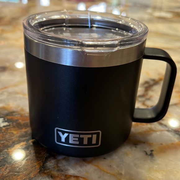Yeti Kitchen Yeti 4 Ounce Rambler Coffee Tea Mug With Lid Black